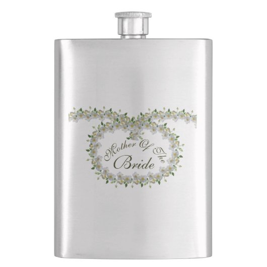 Wedding Favor Elegant Rozen Moeder van de Bride Flacon (Voorkant)