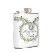 Wedding Favor Elegant Rozen Moeder van de Bride Heupfles (Rechts)