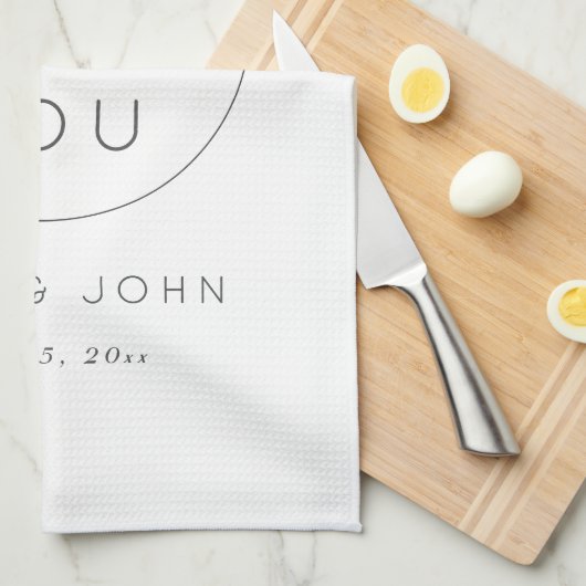 Wedding Favor Hot Pink Hydrangea Theedoek (Quarter Fold)