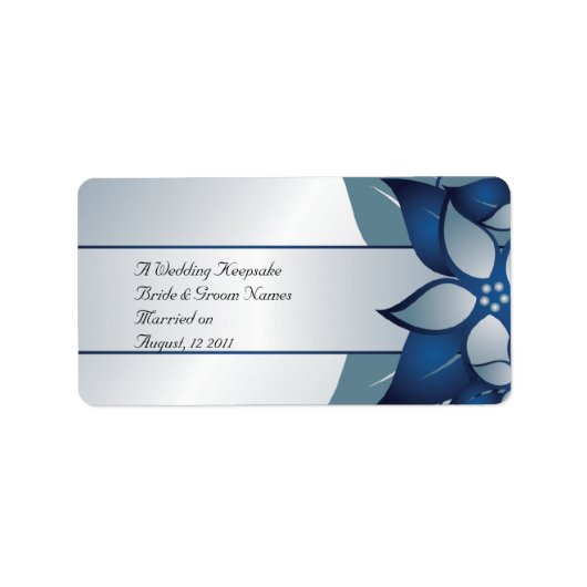 Wedding Favor Lip Balm Tube Etiket (Voorkant)