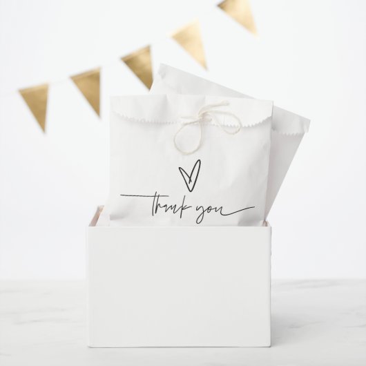 Wedding Favor Treat Bag Bedankt Decor G400 van je  Bedankzakje (Feest)