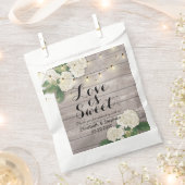 Wedding Favor Treeit Bag Flower String Lights Bedankzakje (Geknipt)