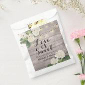 Wedding Favor Treeit Bag Flower String Lights Bedankzakje (Gezegeld)