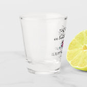 Wedding Favor vatte een schot dat we vastgebonden  Shot Glas (Links)