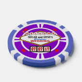 Wedding Favor Vegas Casino Poker Chips (Enkel)