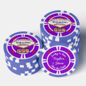 Wedding Favor Vegas Casino Poker Chips (Opstapeling)
