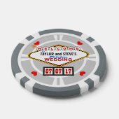Wedding Favor Vegas Casino Poker Chips (Enkel)