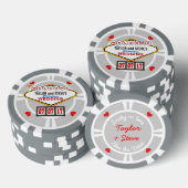 Wedding Favor Vegas Casino Poker Chips (Opstapeling)