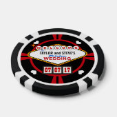 Wedding Favor Vegas Casino Poker Chips (Enkel)
