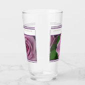 Wedding Favoriet Glass Lavendel Roos Glas (Rechts)