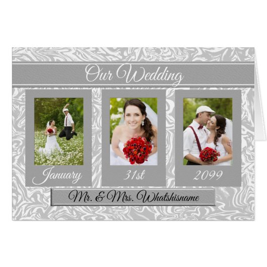 Wedding Favors met Couple's verhaal (Voorkant Horizontaal)