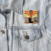 Wedding Feast, 1917 Vierkante Button 5,1 Cm (In situ)