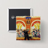 Wedding Feast, 1917 Vierkante Button 5,1 Cm (Voorkant /achterkant)