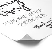 Wedding Feeling Tipsy Poster (Hoek)