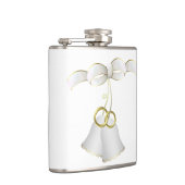 Wedding Flask, 6 oz. Heupfles (Rechts)