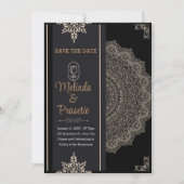 Wedding Flat Invitation Kaart, formaat: 5 x 7 inch Kaart (Voorkant)