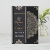 Wedding Flat Invitation Kaart, formaat: 5 x 7 inch Kaart (Staand voorkant)