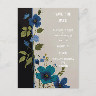 Wedding Floral Invitation Collectie Briefkaart