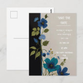 Wedding Floral Invitation Collectie Briefkaart (Voorkant / Achterkant)