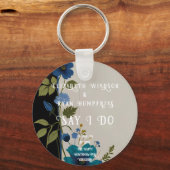 Wedding Floral Invitation Collectie Sleutelhanger (Voorkant)