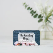 Wedding Florist | Elegant Bouquet van Flowers Visitekaartje (Staand voorkant)