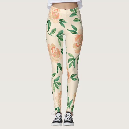 Wedding Flower Arrangements Leggings (Voorkant)