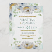 wedding flowers kaart (Voorkant / Achterkant)