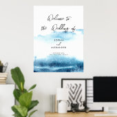 Wedding Foam Boards Sign Welkom. Poster (Thuiskantoor)