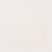 Wedding Foldable place card for dinner,engagement  Kaart (Binnenkant ongevouwen)