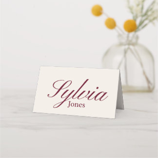 Wedding Foldable place card for dinner,engagement  Plaatskaartje