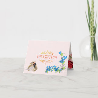 Wedding Folded Uitnodiging