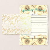 Wedding Folie Enclosure Kaart - Lelies (Display)