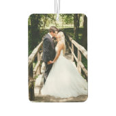 Wedding Foto Mr en Mrs. Luchtverfrisser (Achterkant)