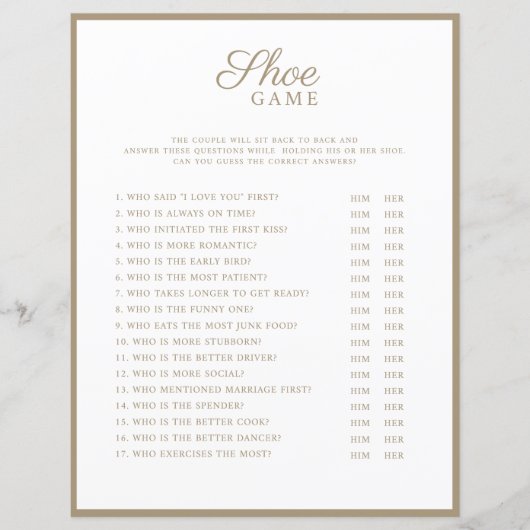Wedding Games moderne stijl. (Voorkant)