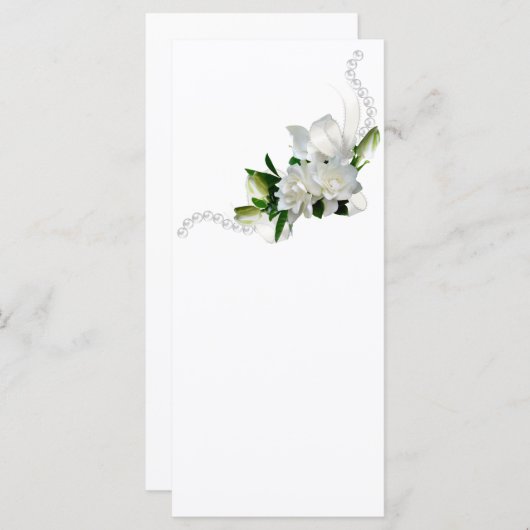 Wedding Gardenias (Voorkant / Achterkant)