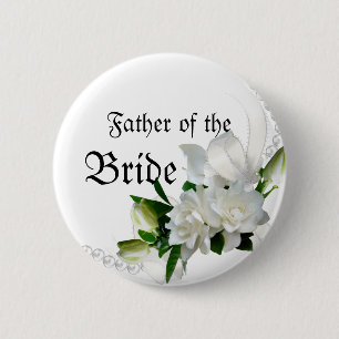 Wedding Gardenias Ronde Button 5,7 Cm