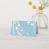 Wedding Gevouwen Naam Plaats Kaart Plaatskaartje (Achterkant)