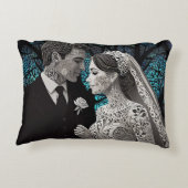 Wedding Gift Accent Kussen (Achterkant)