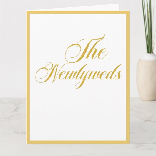 Wedding Gift Kaart (Voorkant)