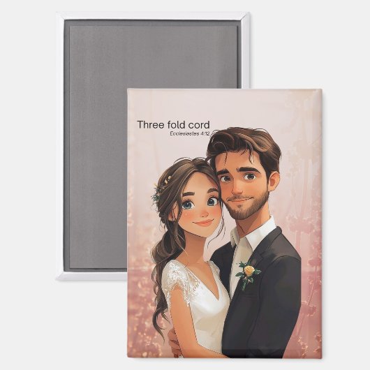 Wedding Gift Magnet (Voorkant / Achterkant)