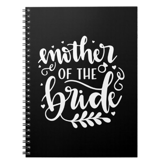 Wedding Gift-moeder van de bruid Notitieboek (Voorkant)