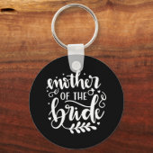 Wedding Gift-moeder van de bruid Sleutelhanger (Voorkant)