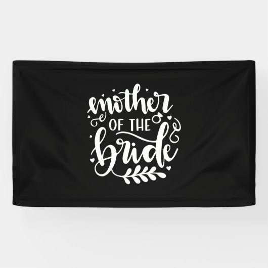 Wedding Gift-moeder van de bruid Spandoek (Horizontaal)