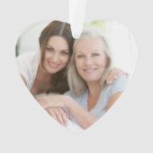 Wedding Gift Moeder van de bruine zonnebloem Ornament (achterkant)