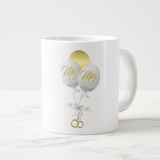 Wedding Gift - Mok Jumbo (Voorkant rechts)