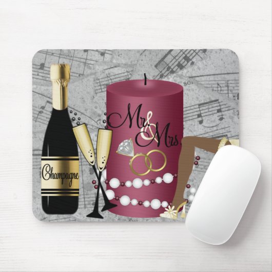 Wedding Gift Mousepad Muismat (Met muis)