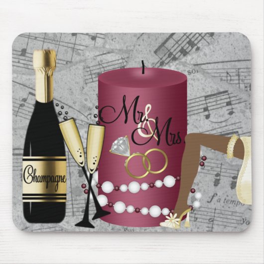 Wedding Gift Mousepad Muismat (Voorkant)