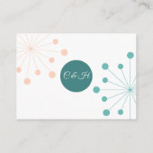 Wedding Gift Request Honeymoon Money Personalized  Informatiekaartje (Achterkant)