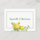 Wedding Gift Request Honeymoon Money Personalized  Informatiekaartje (Achterkant)