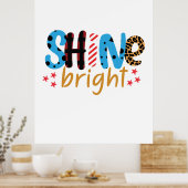 Wedding Gift Shine Bright Poster (Keuken)